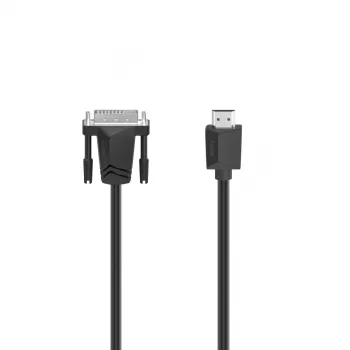 Hama 00200716 DVI kaabel 3 m DVI-D HDMI tüüp A (standard) must