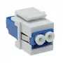 ACT TD4101 keystone-adapter, LC dupleks, MM/SM