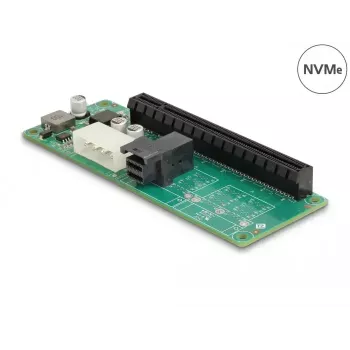 DeLOCK muundur 1 x SFF-8643 PCIe x16-le Hostiliides PCIe Väljundliides SFF-8643