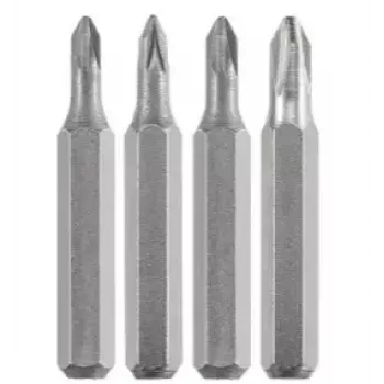 Kruvikeeraja otsakute komplekt KWB 128140 — 4 tk, Pozidriv PZ0 & PZ1, 28 mm