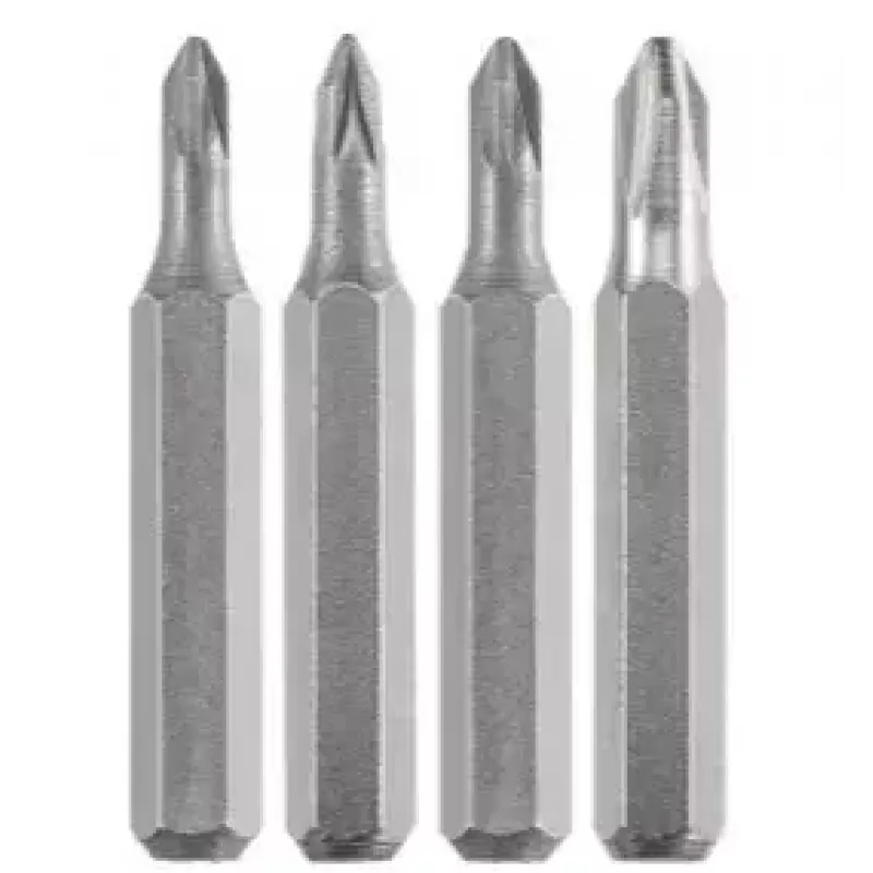Kruvikeeraja otsakute komplekt KWB 128140 — 4 tk, Pozidriv PZ0 & PZ1, 28 mm