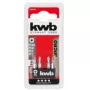 Kruvikeeraja otsakute komplekt KWB 128140 — 4 tk, Pozidriv PZ0 & PZ1, 28 mm