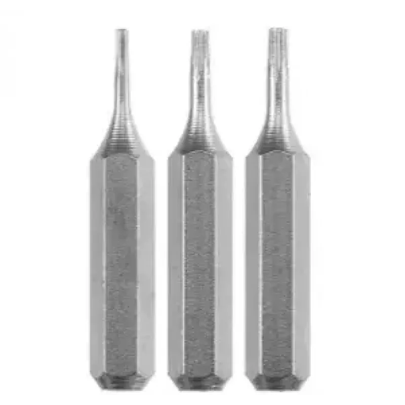 Kruvikeeraja otsakute komplekt KWB 128840 — 3 tk, Torx (täht) otsad, 28 mm pikkus