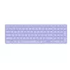 Juhtmevaba klaviatuur Rapoo E9700M QWERTZ Saksa Lilla RF Bluetooth