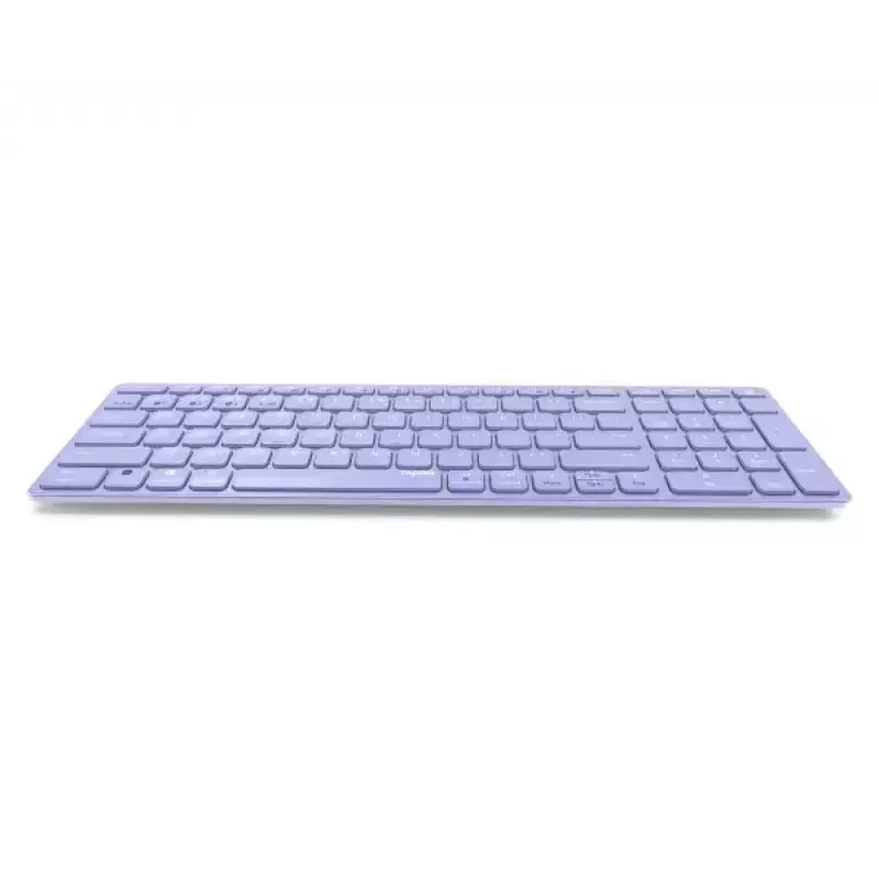 Juhtmevaba klaviatuur Rapoo E9700M QWERTZ Saksa Lilla RF Bluetooth