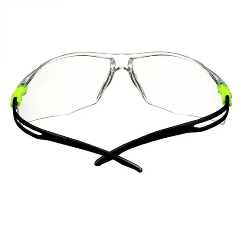 3M SF501SGAF-GRN-EU Kaitseprillid polükarbonaadist (PC) Must, Roheline