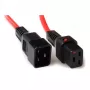 ACT toitejuhe C19 IEC Lock C20 punane 2 m 16 A 230 V
