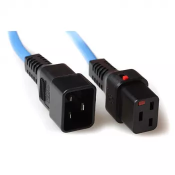 ACT toitejuhe C19 IEC Lock - C20 sinine 1 m, PC1357