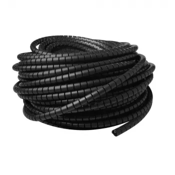 ACT 20 mm spiraalkaabli mähis, pikkus 30 meetrit, kaablihaldus, must, polüvinüülkloriid (PVC)