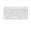 R-Go Tools Ergonoomiline klaviatuur R-Go Compact Break, kompaktne klaviatuur pausitarkvaraga, QWERTY (UK), Bluetooth, valge