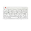 R-Go Tools Ergonoomiline klaviatuur R-Go Compact Break, kompaktne klaviatuur pausitarkvaraga, QWERTY (UK), Bluetooth, valge