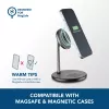 Cellularline Mag Duo juhtmevaba laadija 2-in-1 magnetiline juhtmevaba laadimishoidik Apple'i seadmetele
