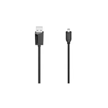 USB-kaabel Hama 00074261 1,5 m Mini-USB B USB A USB 2.0 must