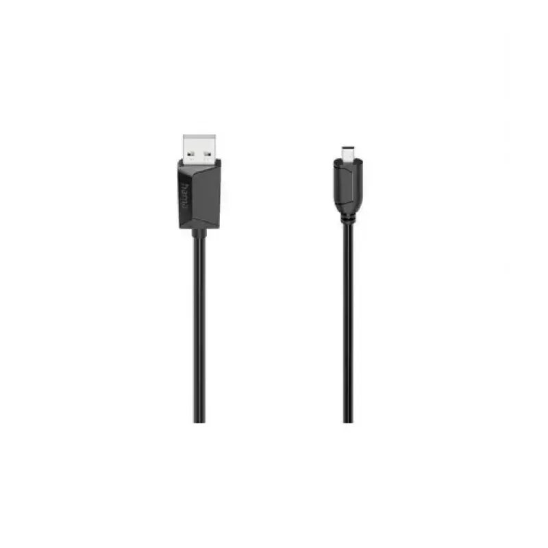 USB-kaabel Hama 00074261 1,5 m Mini-USB B USB A USB 2.0 must