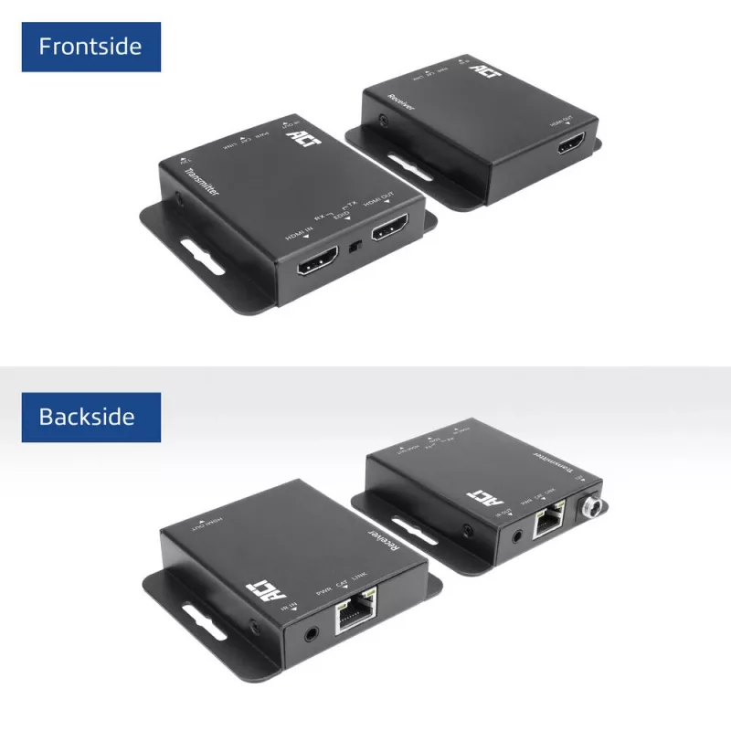 ACT 4K HDMI 1.4 pikenduskomplekt üle CAT6 UTP, IR toega, 40 meetrit