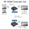 ACT 4K HDMI 1.4 pikenduskomplekt üle CAT6 UTP, IR toega, 40 meetrit