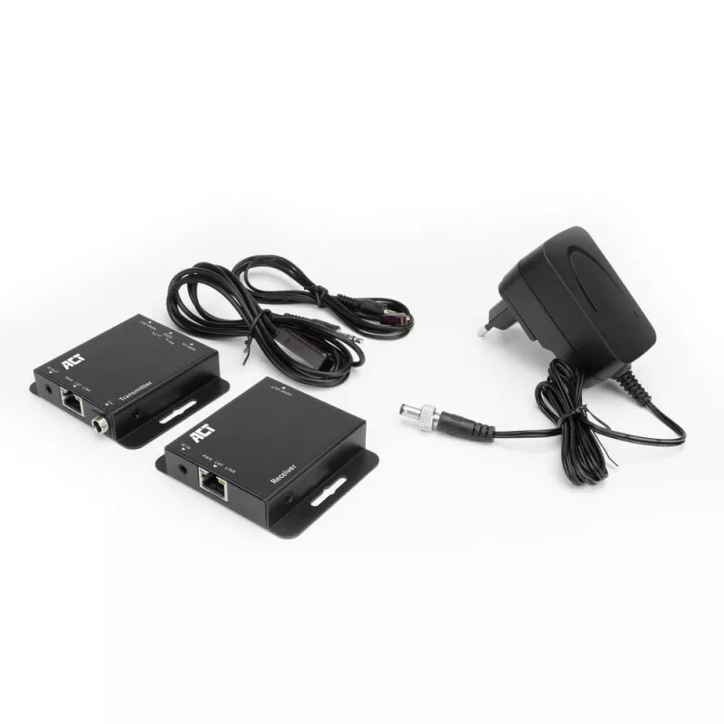 ACT 4K HDMI 1.4 pikenduskomplekt üle CAT6 UTP, IR toega, 40 meetrit