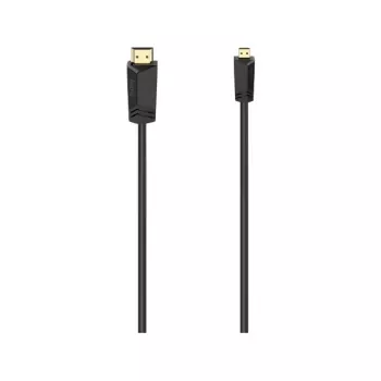 Hama 00074259 HDMI-kaabel 2 m HDMI Type A (Standard) HDMI Type D (Micro) Must