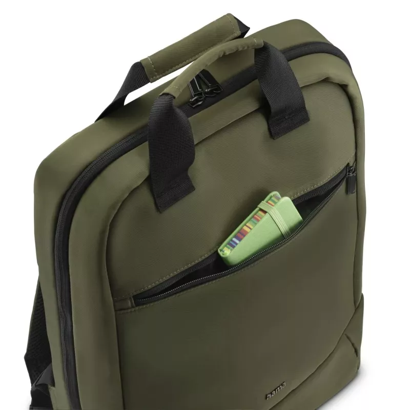 Hama 00222054 seljakott Rucksack Must, Oliiv Taaskasutatud polüester