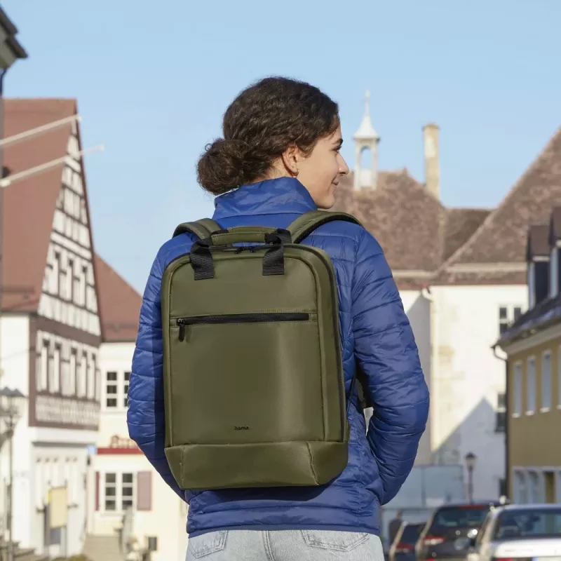 Hama 00222054 seljakott Rucksack Must, Oliiv Taaskasutatud polüester