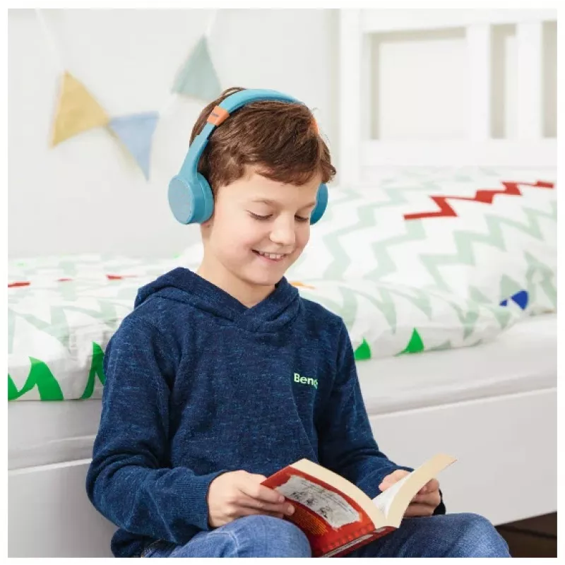 Hama Teens Guard II Peakomplekt Traadita Peapael Kõned/Muusika USB USB-C Bluetooth Sinine, Oranž