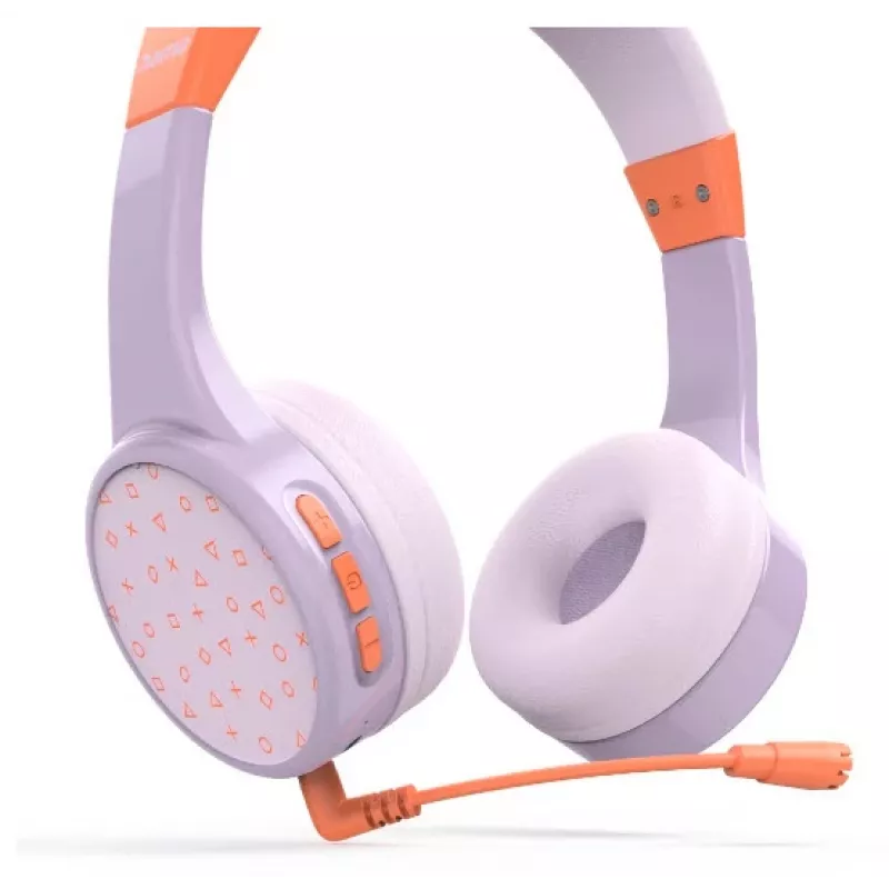Hama Teens Guard II kõrvaklapid, juhtmevabad, peakinnitusega, kõned/muusika, USB USB-C, Bluetooth, oranž, lilla