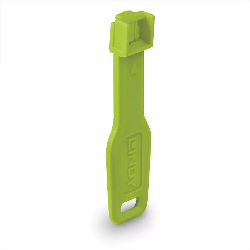 Lindy RJ45 pordilukud rohelised, 10 tk + 1 võti