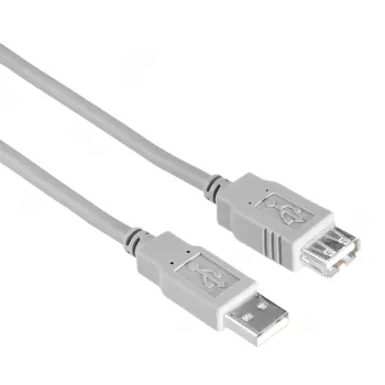 Hama 00200905 USB-kaabel USB 2.0 1,5 m USB A hall