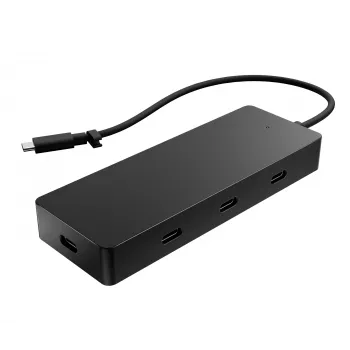 HP 4K USB-C Multiport Hub, USB USB-C, USB USB-C, 10000 Mbit/s, 3840 x 2160, must, 65 W