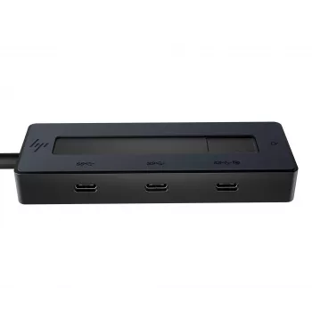 HP 4K USB-C Multiport Hub, USB USB-C, USB USB-C, 10000 Mbit/s, 3840 x 2160, must, 65 W