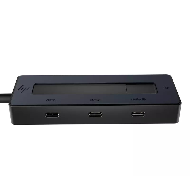 HP 4K USB-C Multiport Hub, USB USB-C, USB USB-C, 10000 Mbit/s, 3840 x 2160, must, 65 W