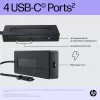 HP 4K USB-C Multiport Hub, USB USB-C, USB USB-C, 10000 Mbit/s, 3840 x 2160, must, 65 W