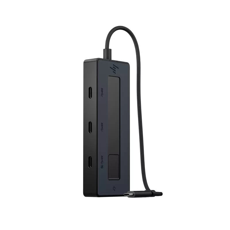 HP 4K USB-C Multiport Hub, USB USB-C, USB USB-C, 10000 Mbit/s, 3840 x 2160, must, 65 W