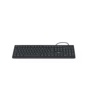 Hama CK-200 klaviatuur kodu/kontori jaoks USB QWERTZ saksa must