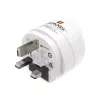 Hama 00223483 toitepistiku adapter tüüp G (UK) tüüp F valge