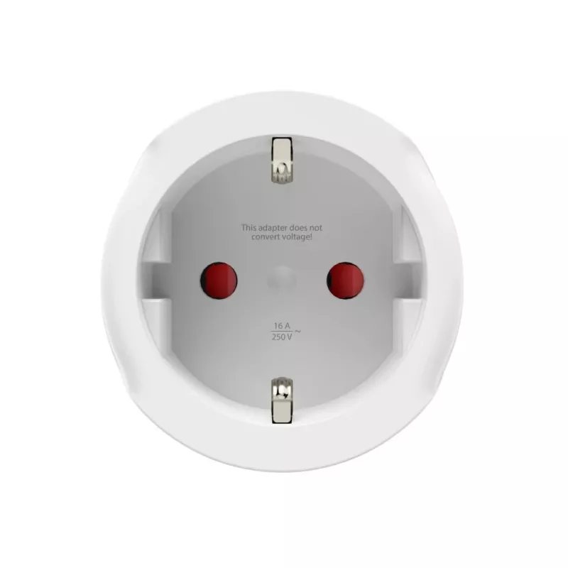 Hama 00223483 toitepistiku adapter tüüp G (UK) tüüp F valge