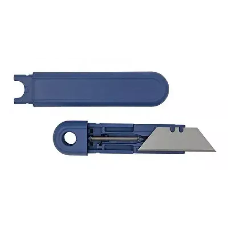 Wedo 76 9811 sinine klõps-noaga katkestatav nuga, laius 44 mm, pikkus 135 mm, paksus 4 mm