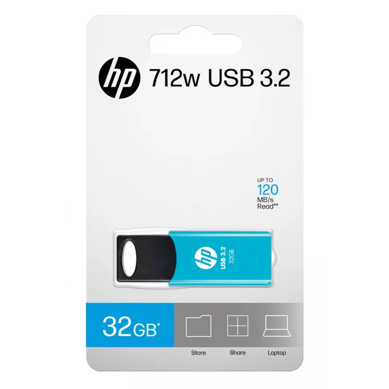 HP 712w USB-mälupulk 32 GB USB Type-A 3.2 Gen 1 (3.1 Gen 1) Sinine