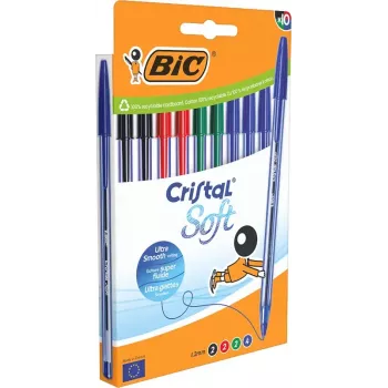 Täitesulepea BIC 516359 segavärvid 10 tk