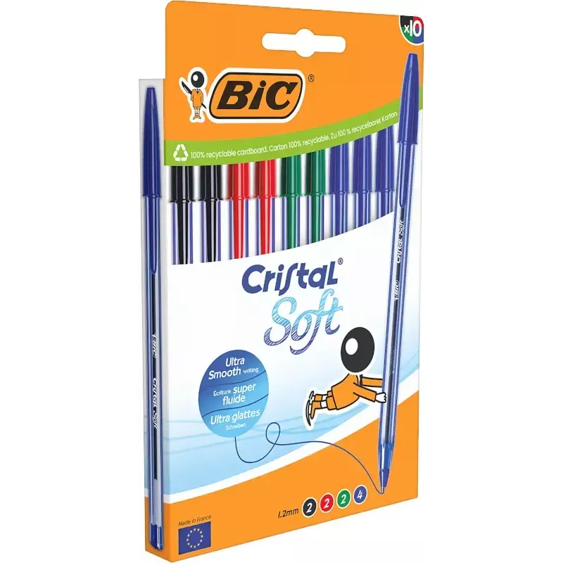 Täitesulepea BIC 516359 segavärvid 10 tk