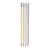 Pliiatsikomplekt TEKA BIC Evolution HB, kuusnurksed puidust pliiatsid, 12 tk pakendis, erinevad värvid