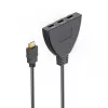 Hama 00205101 HDMI-kaabel 0,55 m HDMI-tüüp A (standard) 3 x HDMI-tüüp A (standard) Must