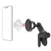 Hama 00201988 hoidik Aktiivhoidik Mobiiltelefon/nutitelefon Must, Hõbedane
