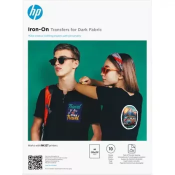 HP termosiirdepaber tumedatele kangastele A4 (210 x 297 mm) 10 lehte