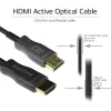 ACT 25 meetrit HDMI Premium 4K Active Optical kaabel v2.0 HDMI-A isane - HDMI-A isane