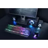 Mänguriklaviatuur Trust GXT 856 Torac USB QWERTZ Saksa Must RGB LED