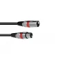 Helikaabel Omnitronic 30220406 1m XLR 3-kontaktiline must
