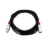 Audio Kaabel XLR 3-kontaktiline Omnitronic 3022050R 5m Must