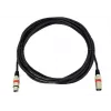 Audio kaabel XLR 3-pin Omnitronic 3022052R 7.5 m Must