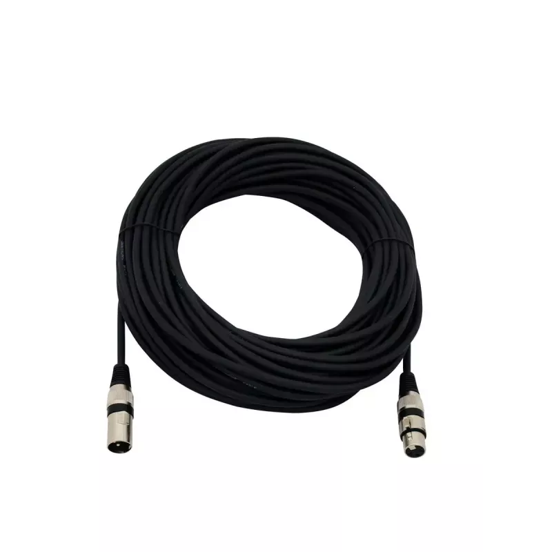 Helikaabel Omnitronic 30220590 25m XLR 3-kontaktiline must